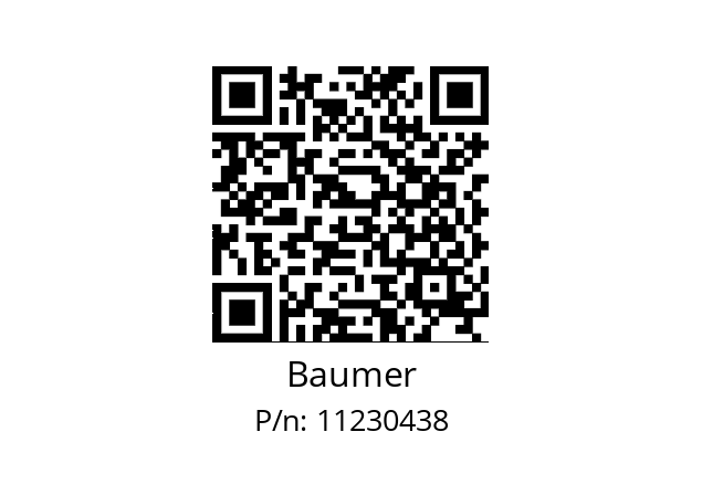   Baumer 11230438