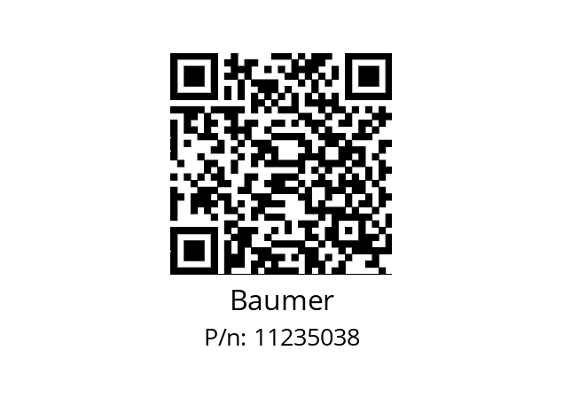   Baumer 11235038