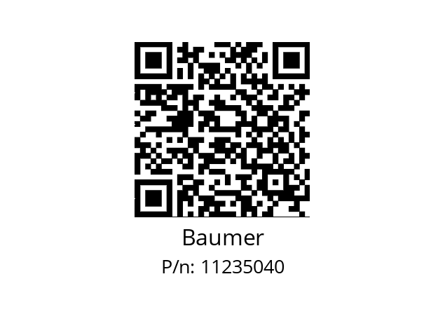   Baumer 11235040