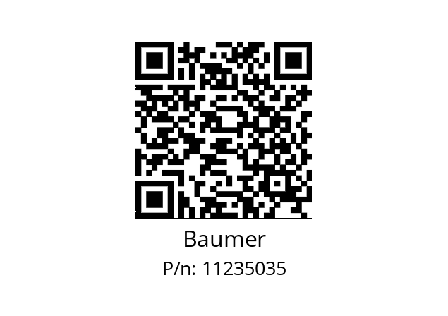   Baumer 11235035