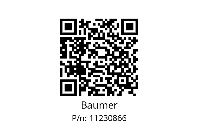   Baumer 11230866