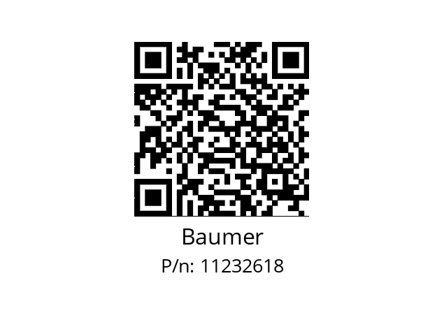   Baumer 11232618