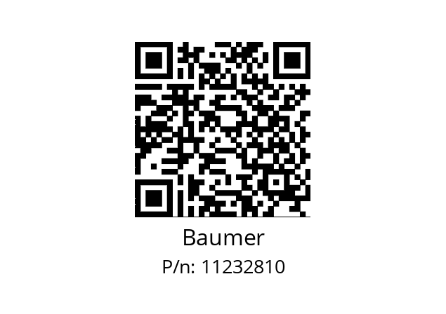   Baumer 11232810