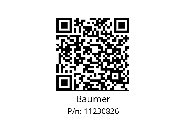   Baumer 11230826