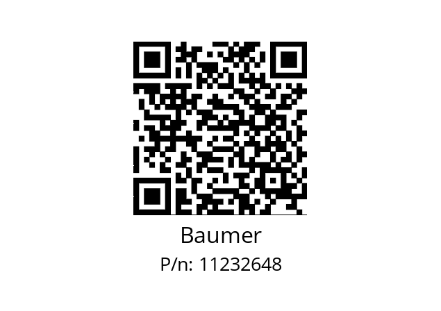   Baumer 11232648