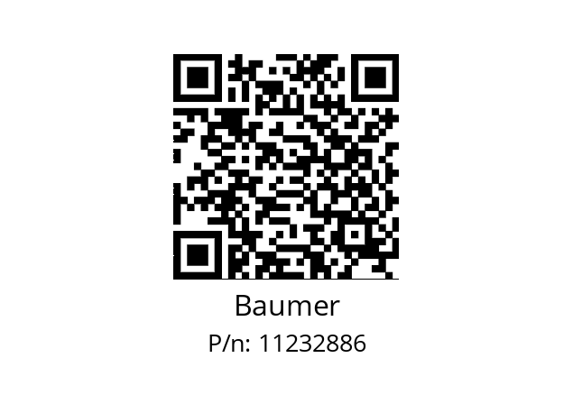   Baumer 11232886