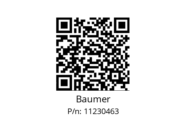   Baumer 11230463