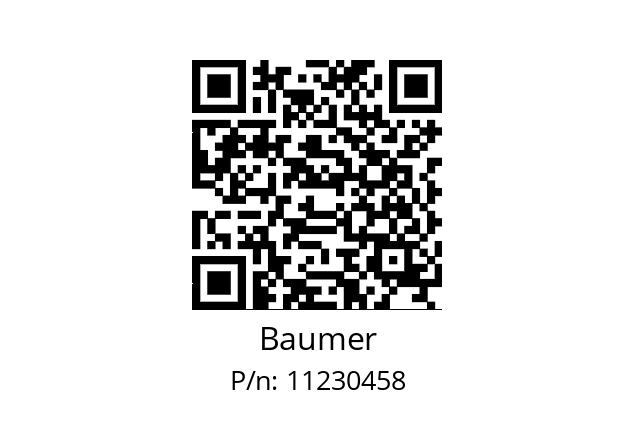   Baumer 11230458