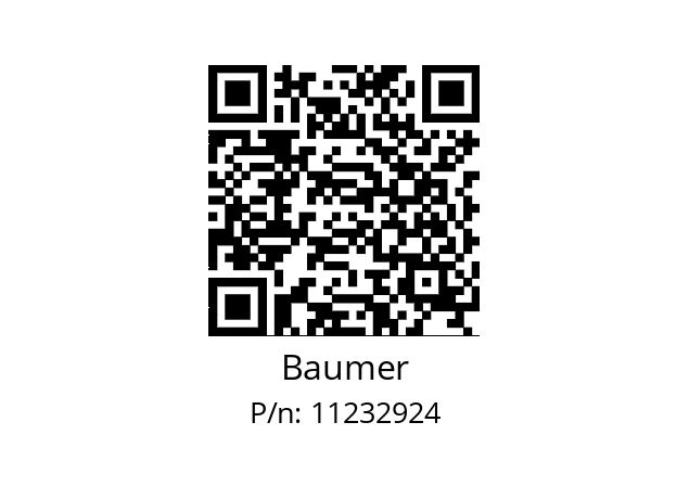   Baumer 11232924