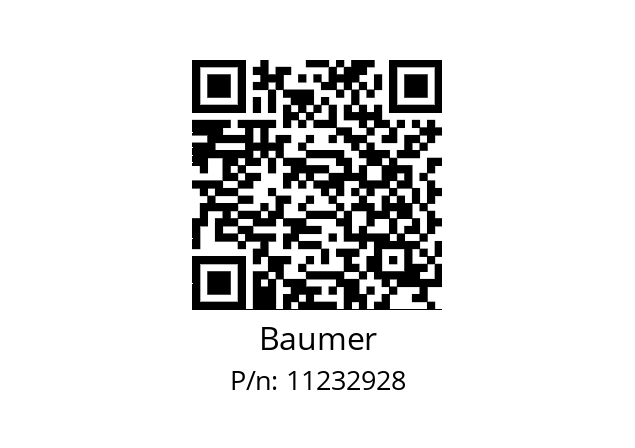   Baumer 11232928