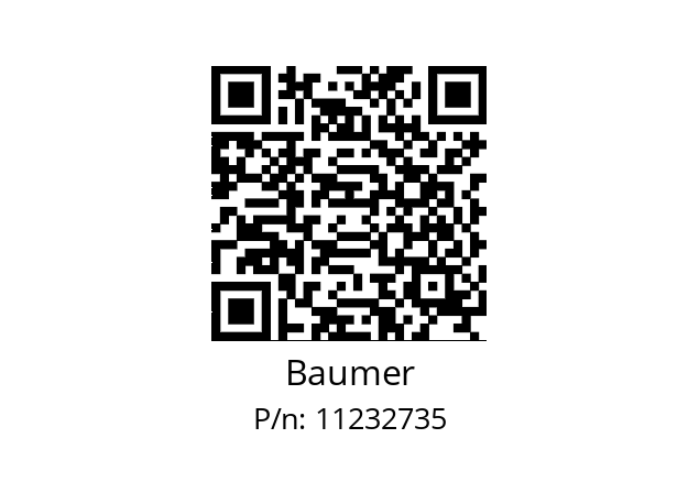   Baumer 11232735