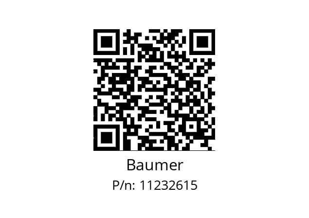   Baumer 11232615