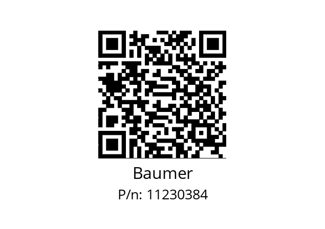   Baumer 11230384