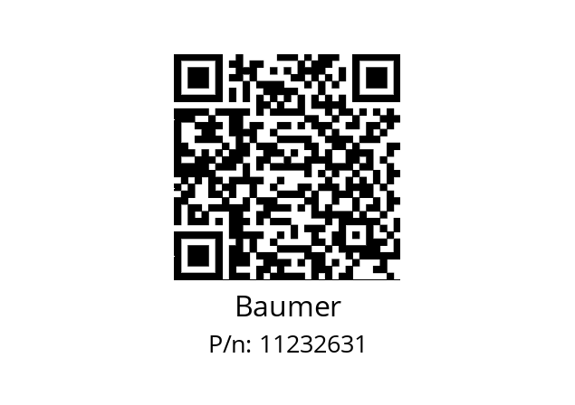   Baumer 11232631