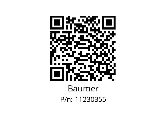   Baumer 11230355