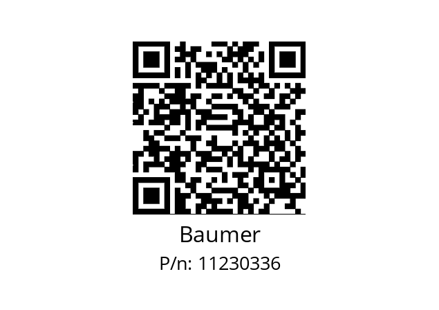   Baumer 11230336