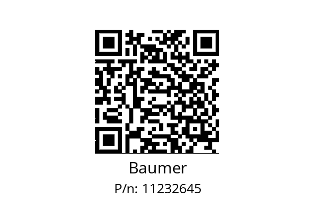   Baumer 11232645