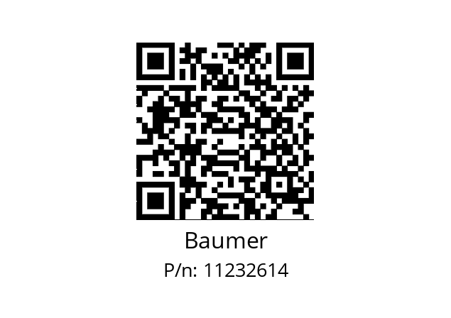   Baumer 11232614