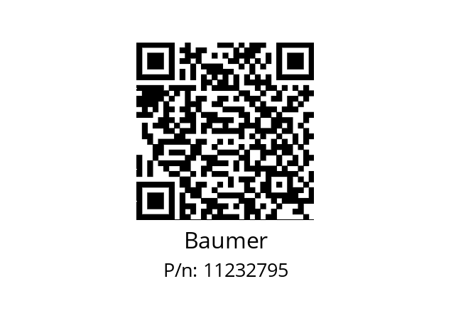   Baumer 11232795