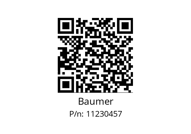   Baumer 11230457