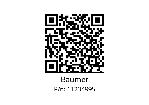   Baumer 11234995