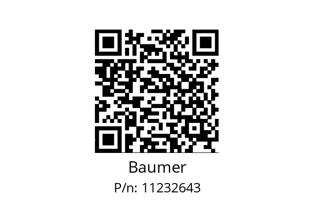   Baumer 11232643