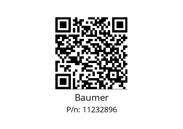   Baumer 11232896