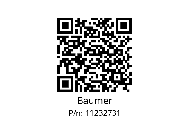   Baumer 11232731