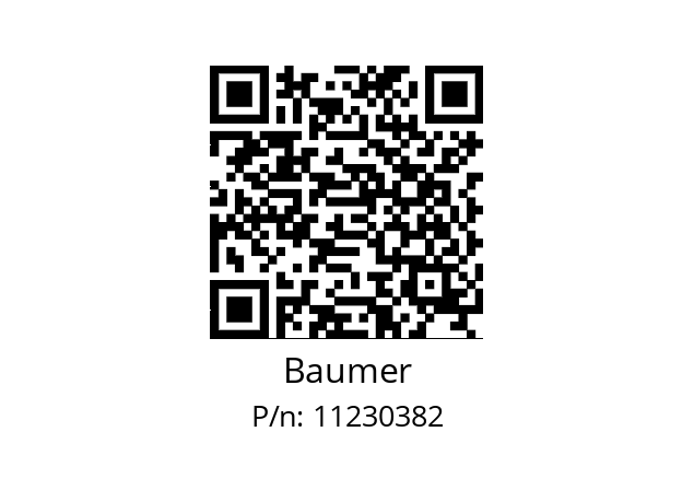   Baumer 11230382