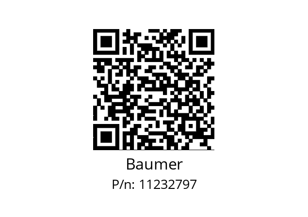   Baumer 11232797