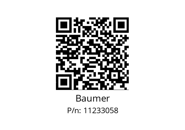   Baumer 11233058