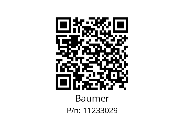   Baumer 11233029