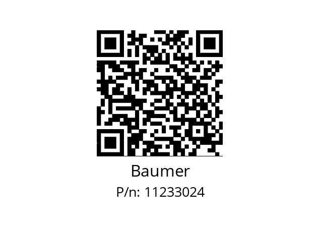   Baumer 11233024