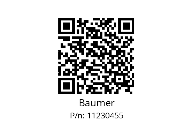   Baumer 11230455