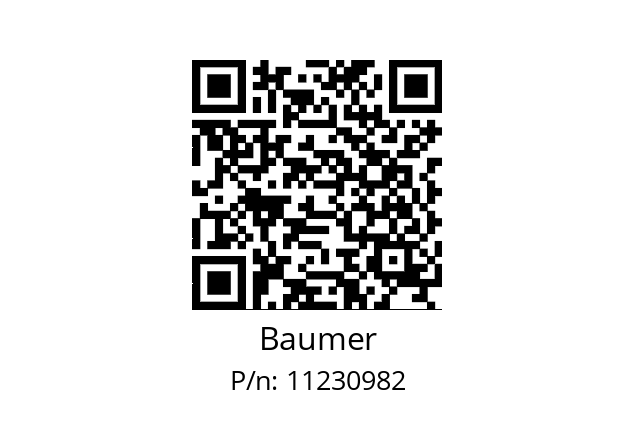   Baumer 11230982