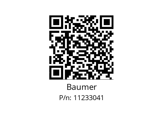   Baumer 11233041