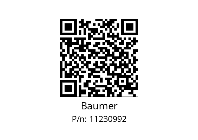   Baumer 11230992