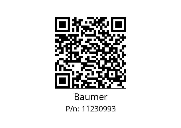   Baumer 11230993