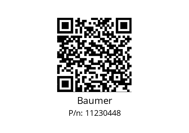   Baumer 11230448