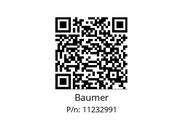   Baumer 11232991