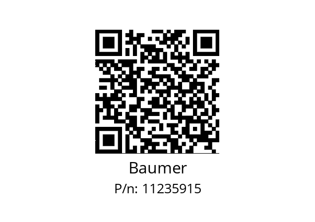   Baumer 11235915