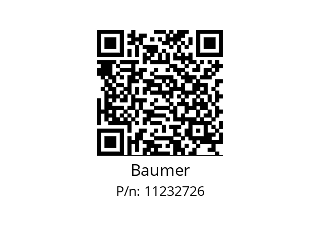   Baumer 11232726