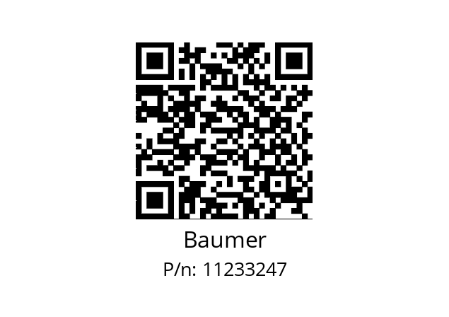   Baumer 11233247