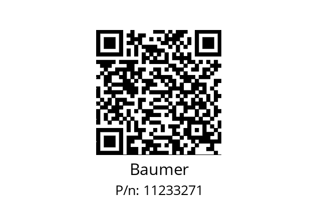   Baumer 11233271