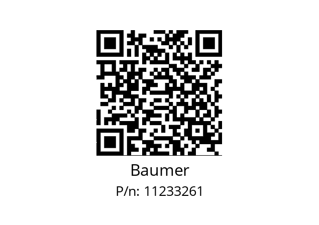   Baumer 11233261