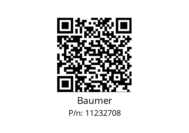   Baumer 11232708