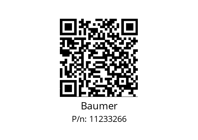   Baumer 11233266