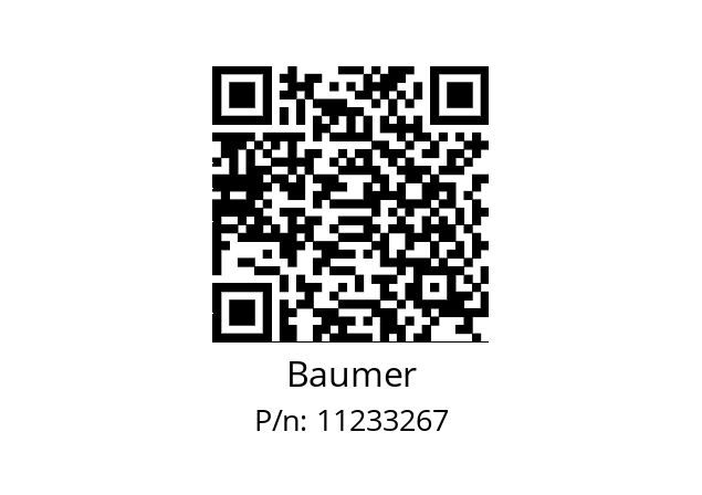   Baumer 11233267