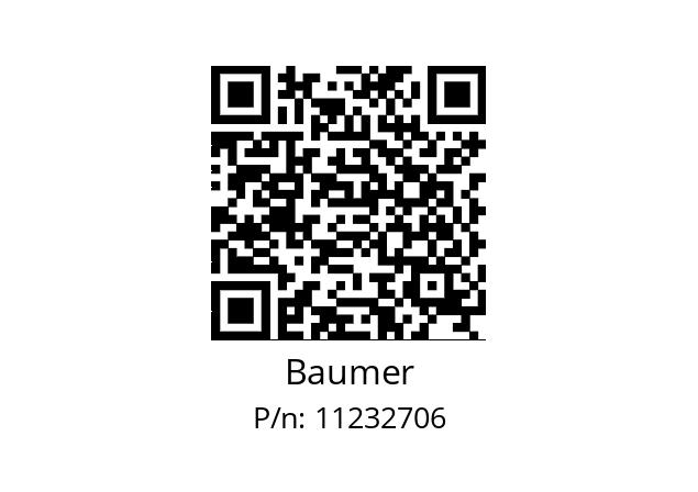   Baumer 11232706