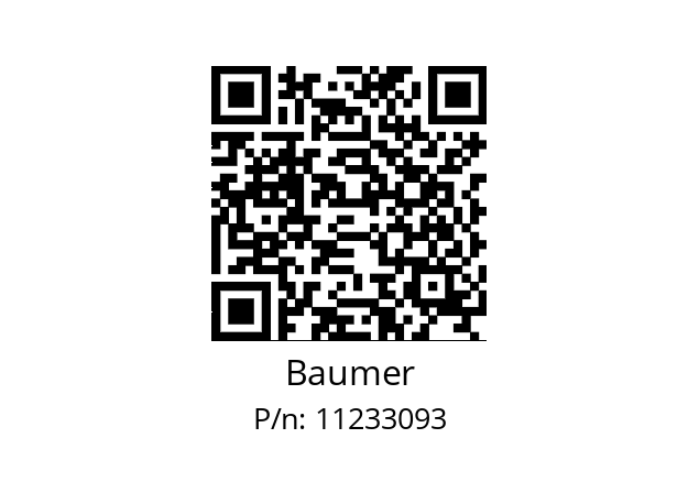   Baumer 11233093